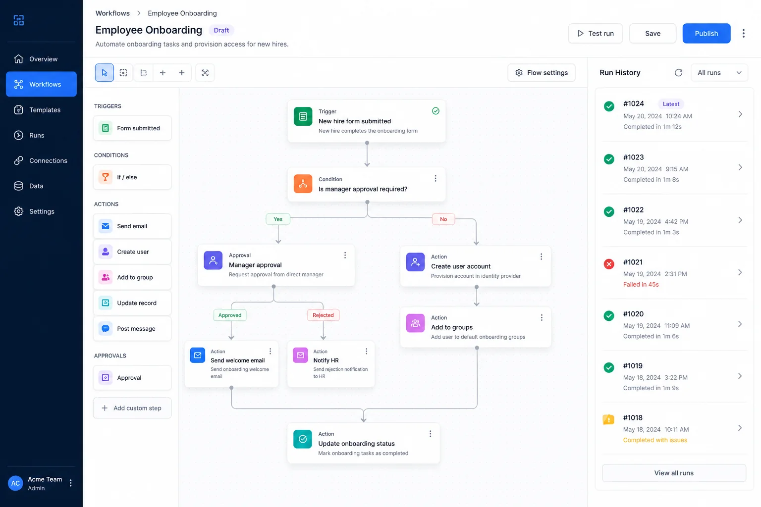Nexus Workflow Builder