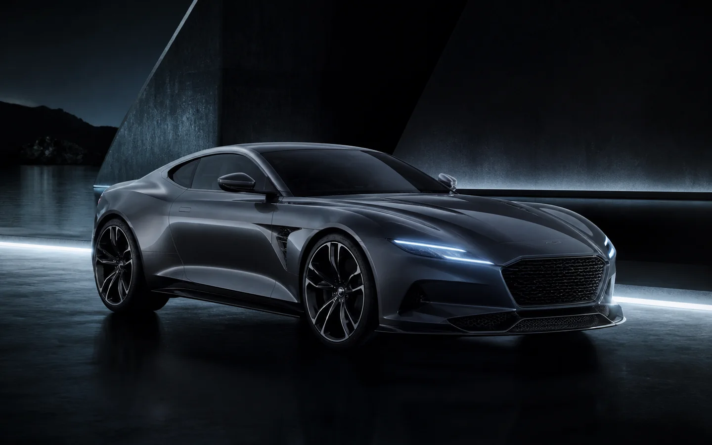 Fiktives AUTOMOTIVE Website-Designkonzept Velar Motors