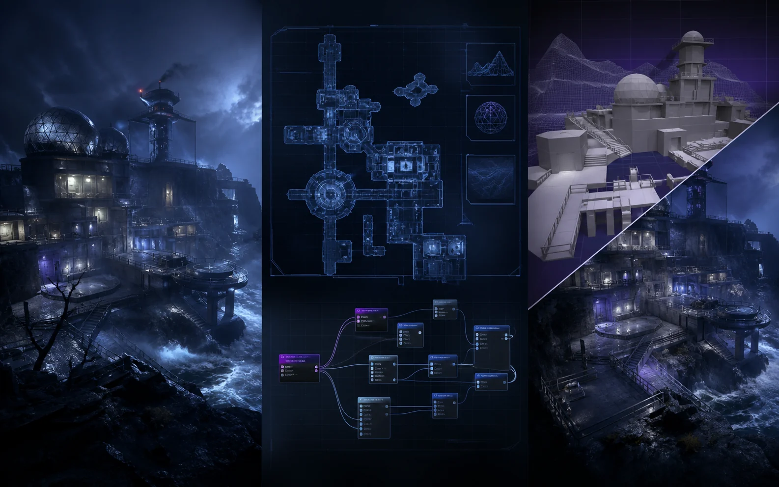 Konzeptvisualisierung für GAME DESIGN